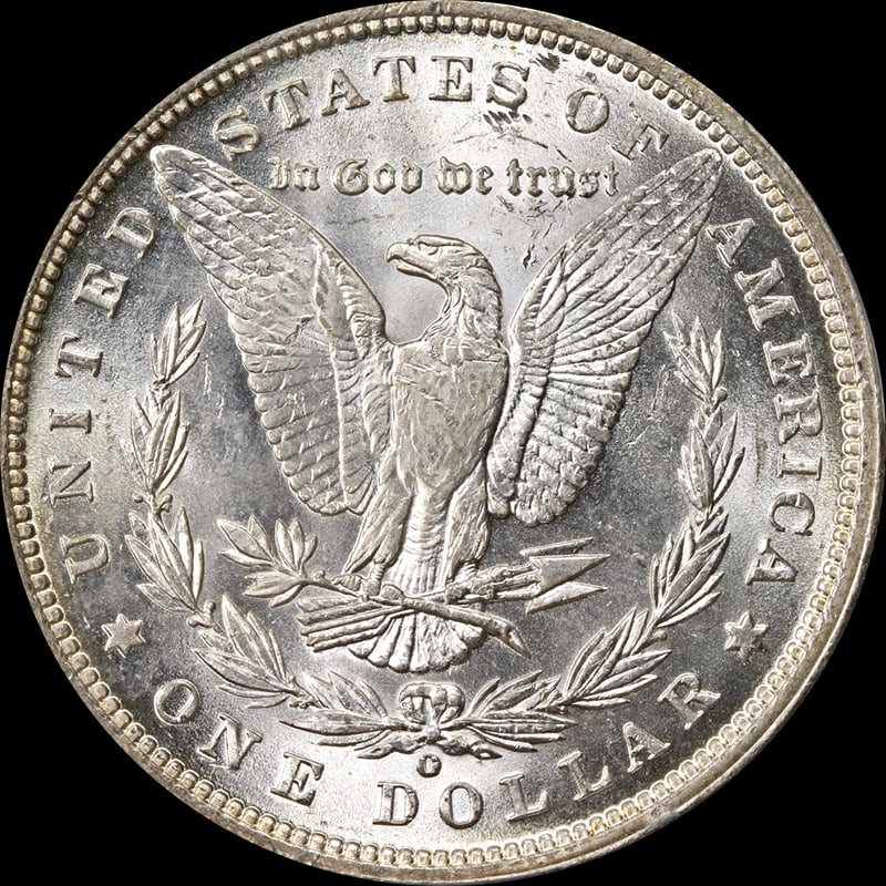 1889-O MORGAN SILVER DOLLAR - 2