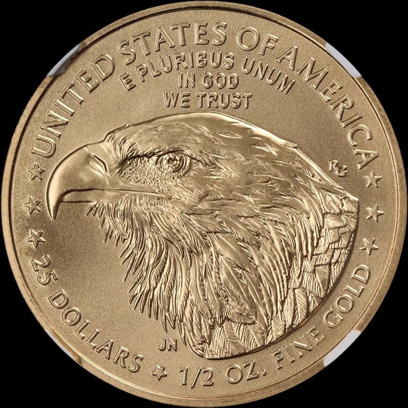 2021 GOLD AMERICAN EAGLE $25 - 2