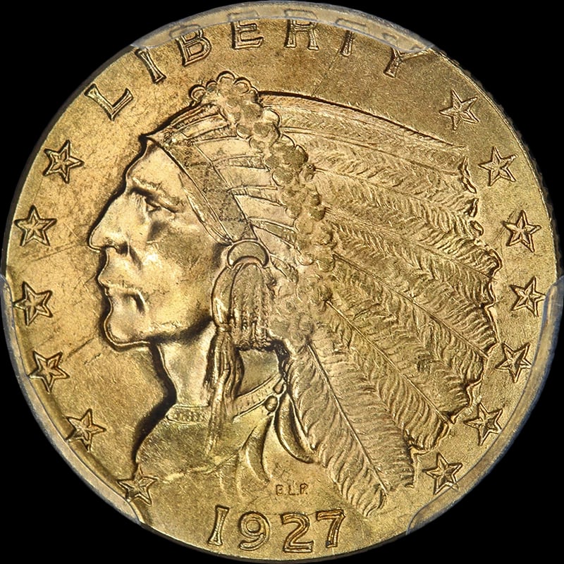 1927 INDIAN GOLD $2.50: 1927 Indian Gold $2.50 Year: 1927 Fineness: 0.9 Composition: Gold Denomination: $2.50 Country of Origin: United States Accessories: None Accessories Notice: When purchasing pre-owned goods,