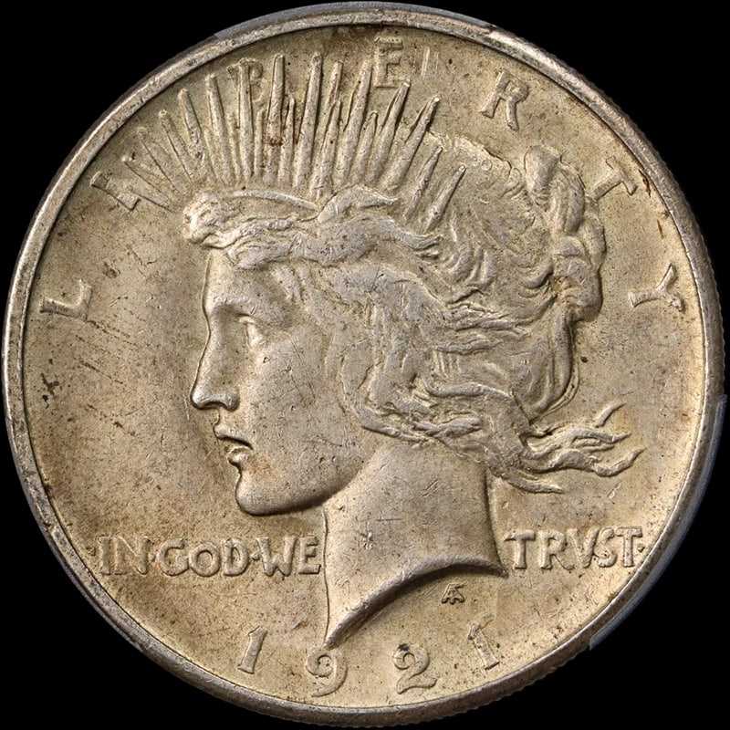 1921 PEACE DOLLAR $1 HIGH RELIEF: 1921 Peace Dollar $1 High Relief Year: 1921 Fineness: None Composition: Silver Denomination: $1 Country of Origin: United States Accessories: None Accessories Notice: When purchasing pre-o