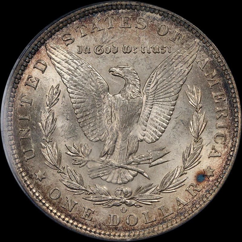 1897-O MORGAN SILVER DOLLAR - 2