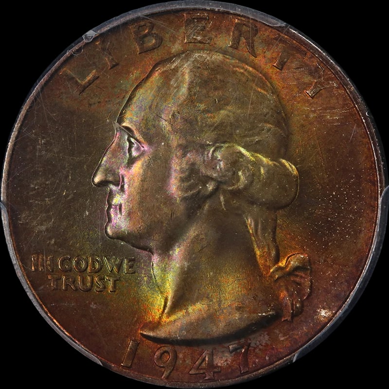 1947-S WASHINGTON QUARTER GORGEOUS: 1947-S Washington Quarter Gorgeous Year: 1947 Fineness: 0.9 Composition: Silver Denomination: None Country of Origin: United States Accessories: None Accessories Notice: When purchasing pr