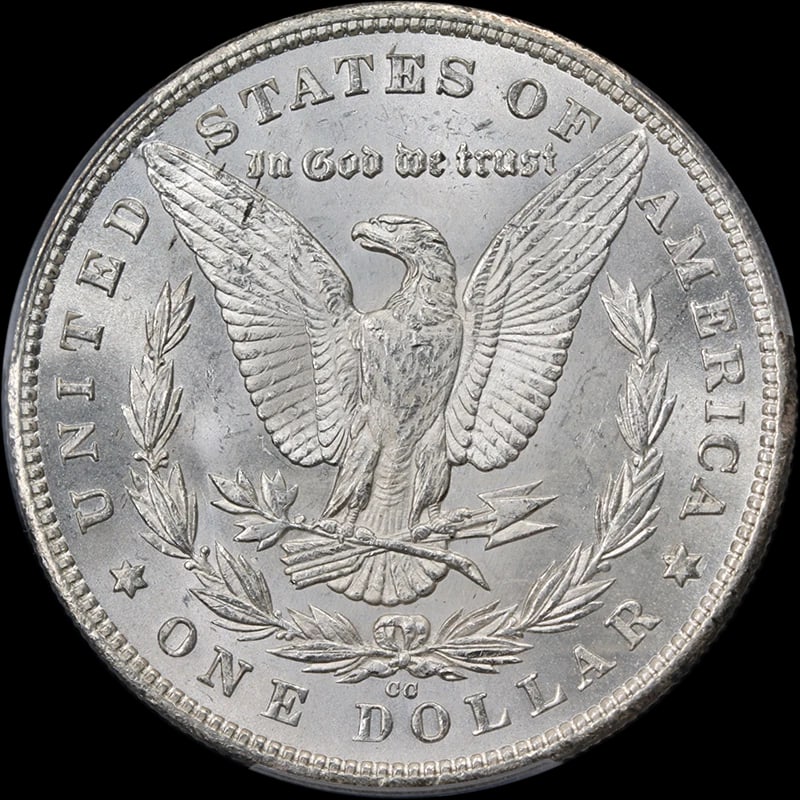 1880-CC MORGAN SILVER DOLLAR - 2