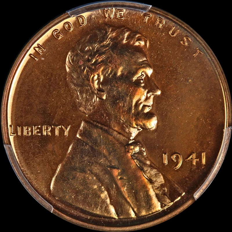 1941 LINCOLN CENT PROOF: 1941 Lincoln Cent Proof Year: 1941 Fineness: None Composition: Copper Denomination: None Country of Origin: United States Accessories: None Accessories Notice: When purchasing pre-owned go
