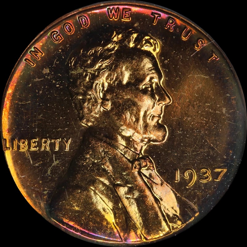 1937 LINCOLN CENT PROOF: 1937 Lincoln Cent Proof Year: 1937 Fineness: None Composition: Copper Denomination: None Country of Origin: United States Accessories: None Accessories Notice: When purchasing pre-owned go