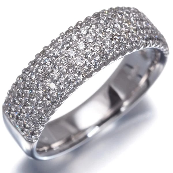 DIAMOND PAVED RING 18K - 2