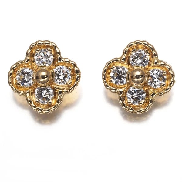 VAN CLEEF & ARPELS EARRINGS DIAMOND ARNO: Van Cleef & Arpels Earrings Diamond Arno Brand: Van Cleef & Arpels Type: Earrings Material: 18K / 750 / Yellow Gold Main Stone/Creation Natural Color: Yellow Gold Size: Design size: 8.0 x 8.0mm A