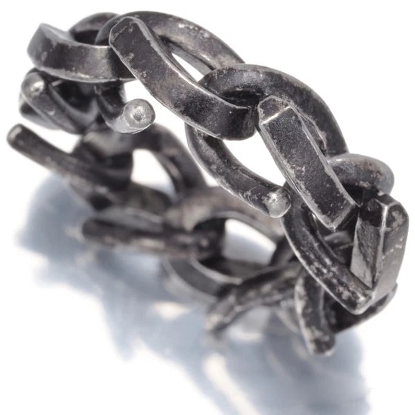 TIFFANY&CO. RING FORGE 925 STERLING SILVER: Tiffany&Co. Ring Forge 925 Sterling Silver Brand: Tiffany & Co. Type: Ring Material: 925 / Sterling Silver Color: Silver Size: US 6.5 - 6.75 Accessories: None Accessories Notice: When