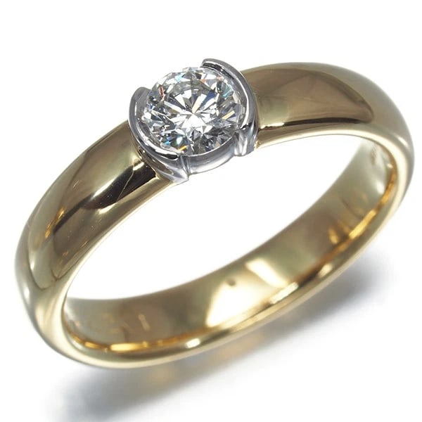 TIFFANY&CO. RING DIAMOND DOTS SOLITAIRE - 2