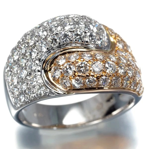 DAMIANI RING DIAMOND BICOLOR PAVED - 3
