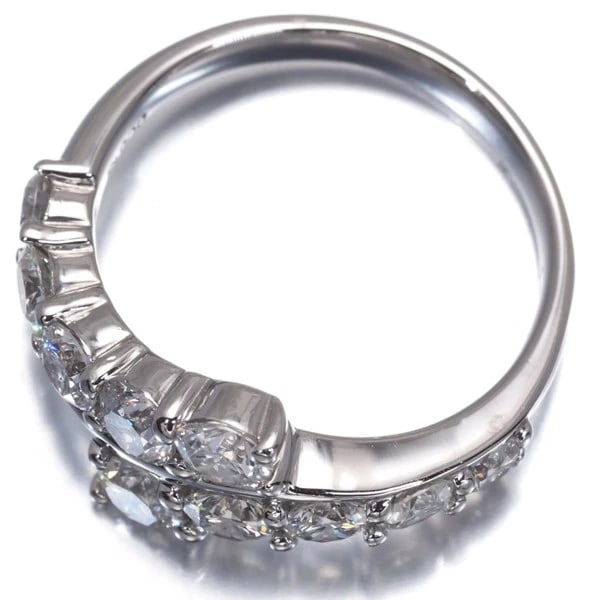 DIAMOND RING 900 PLATINUM - 3