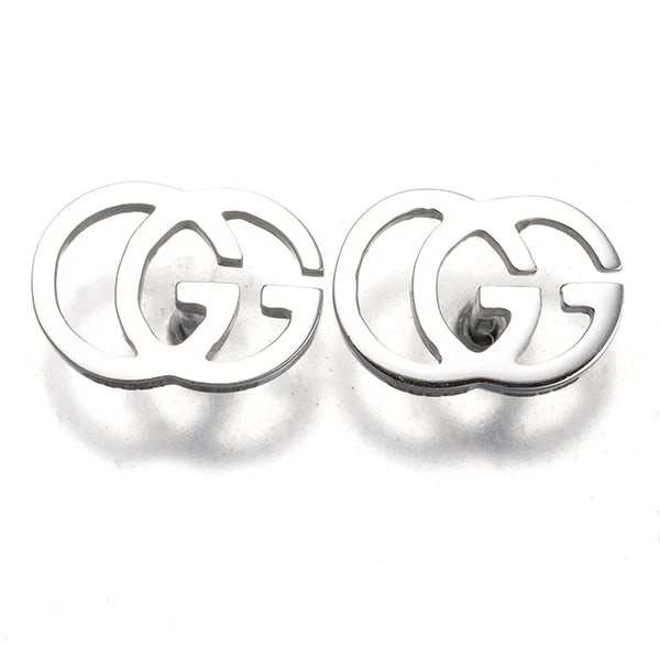 GUCCI EARRINGS GG RUNNING 18K: GUCCI Earrings GG Running 18K Brand: GUCCI Type: Earrings Material: 18K / 750 / White Gold Color: White Gold Size: Design size: 7.5 x 10.3mm Accessories: None Accessories Notice: When purc