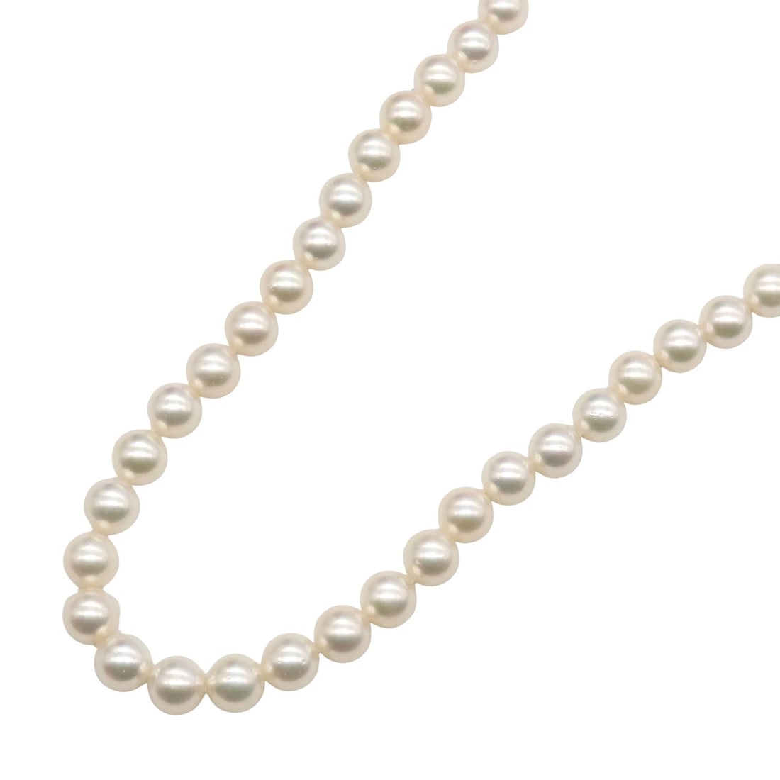 JEWELRY LONG PEARL NECKLACE 18KPG PINK ROSE GOLD (1 of 4)