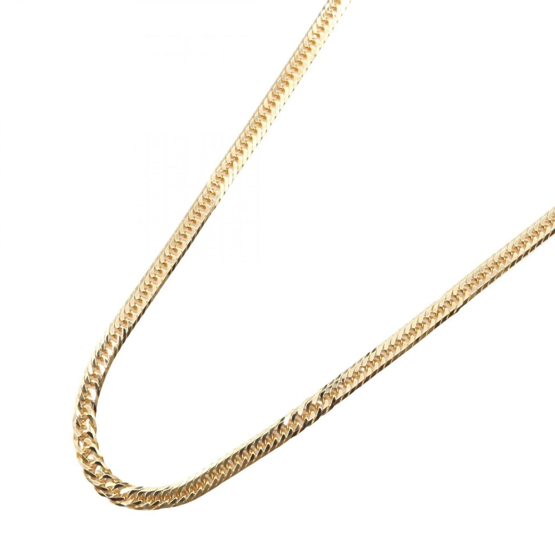 JEWELRY TRIPLE 8 SIDE FLAT LINK CURB CHAIN NECKLACE (1 of 3)