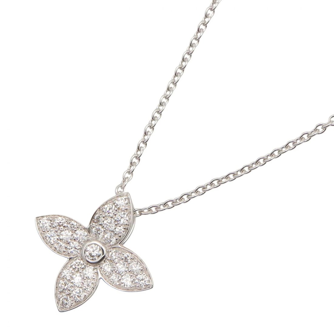LOUIS VUITTON STAR BLOSSOM DIAMOND PENDANT NECKLACE (1 of 4)