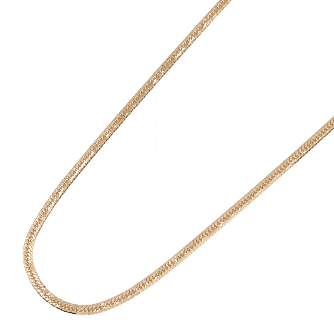 JEWELRY TRIPLE 8 SIDE FLAT LINK CURB CHAIN NECKLACE (1 of 4)
