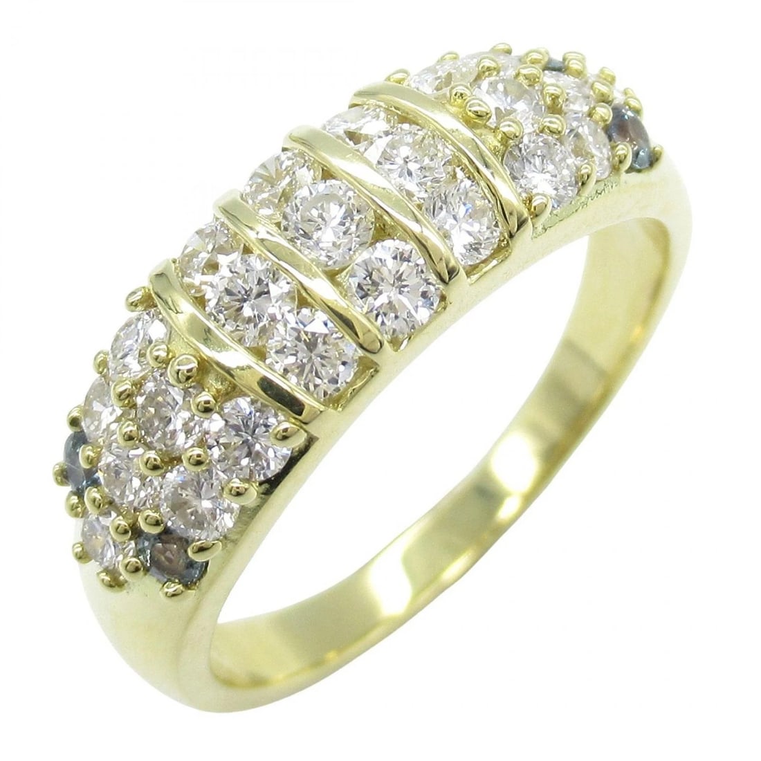 JEWELRY ALEXANDRITE DIAMOND RING 18KYG: JEWELRY Alexandrite Diamond Ring 18KYG Brand: JEWELRY Type: Ring Material: K18 (Yellow Gold) Main Stone/Creation alexandrite Color: Yellow Gold Size: 5.5 - 5.75 US Accessories: None Access