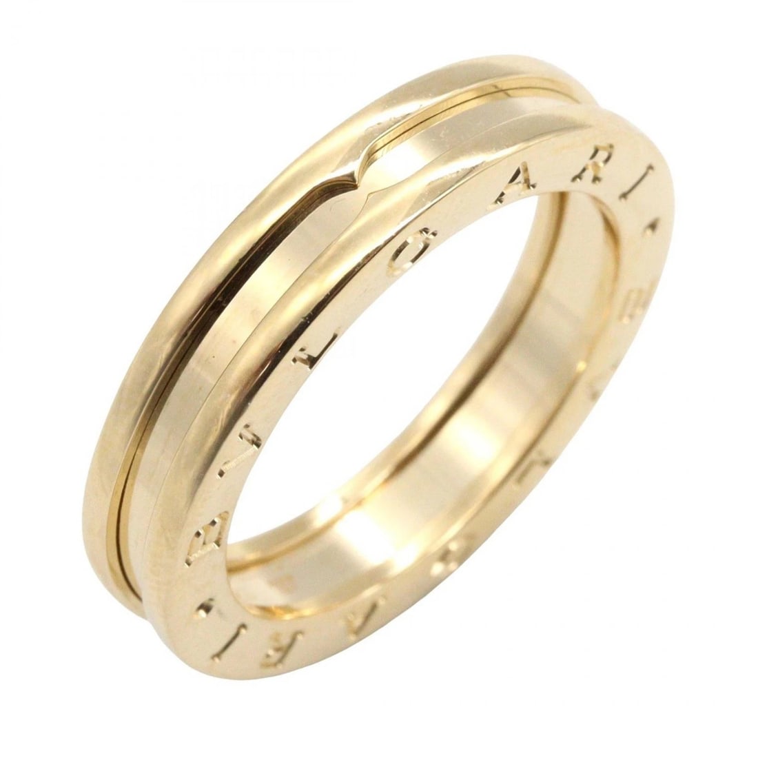 BVLGARI B-ZERO 1 1BD RING 18KYG: BVLGARI B-zero 1 1BD Ring 18KYG Brand: BVLGARI Type: Ring Material: K18 (Yellow Gold) Color: Yellow Gold Size: 8 - 8.25 Accessories: None Accessories Notice: When purchasing pre-owned good