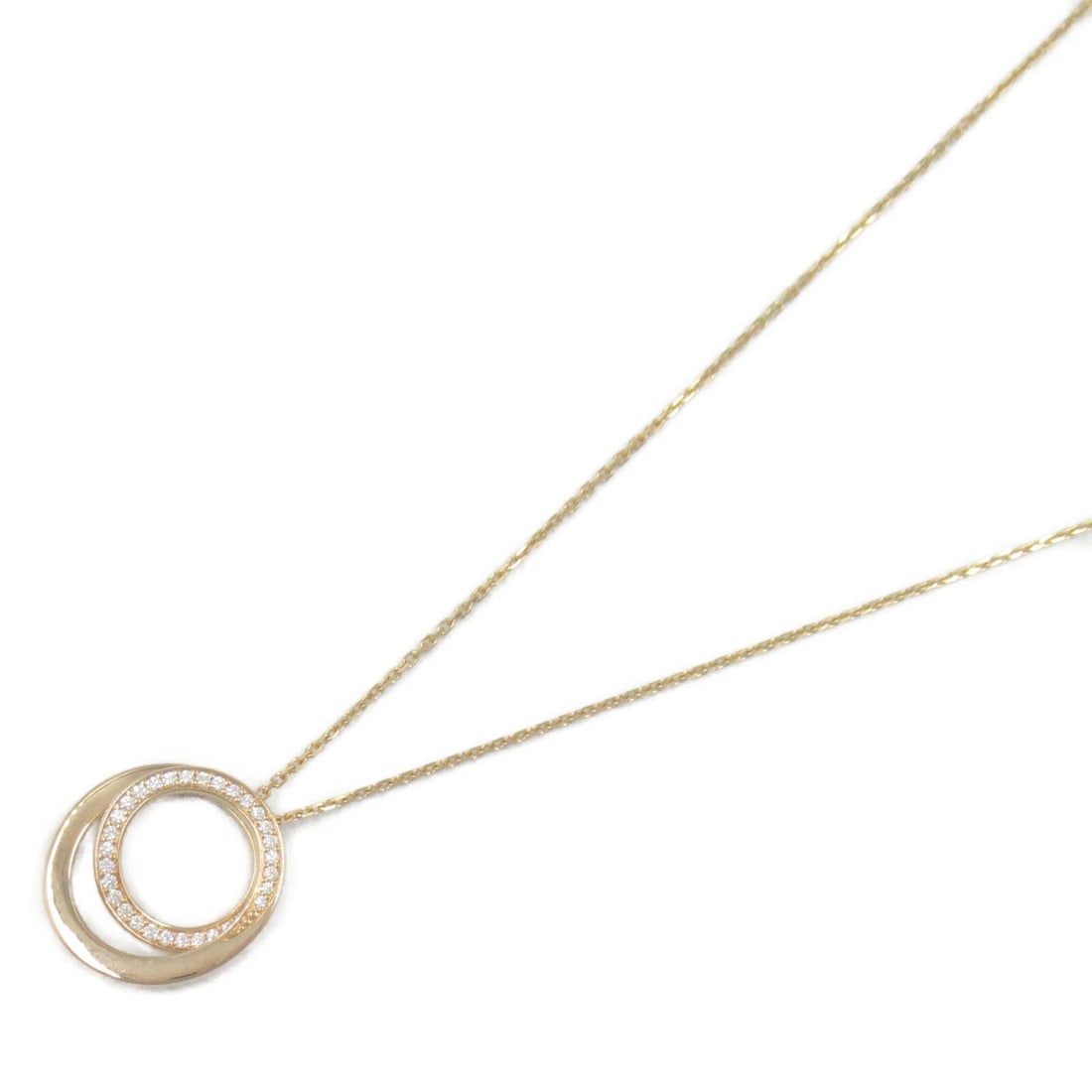 CARTIER ETHANCEL NECKLACE DIAMOND PENDANT 18KPG PINK ROSE GOLD (1 of 7)