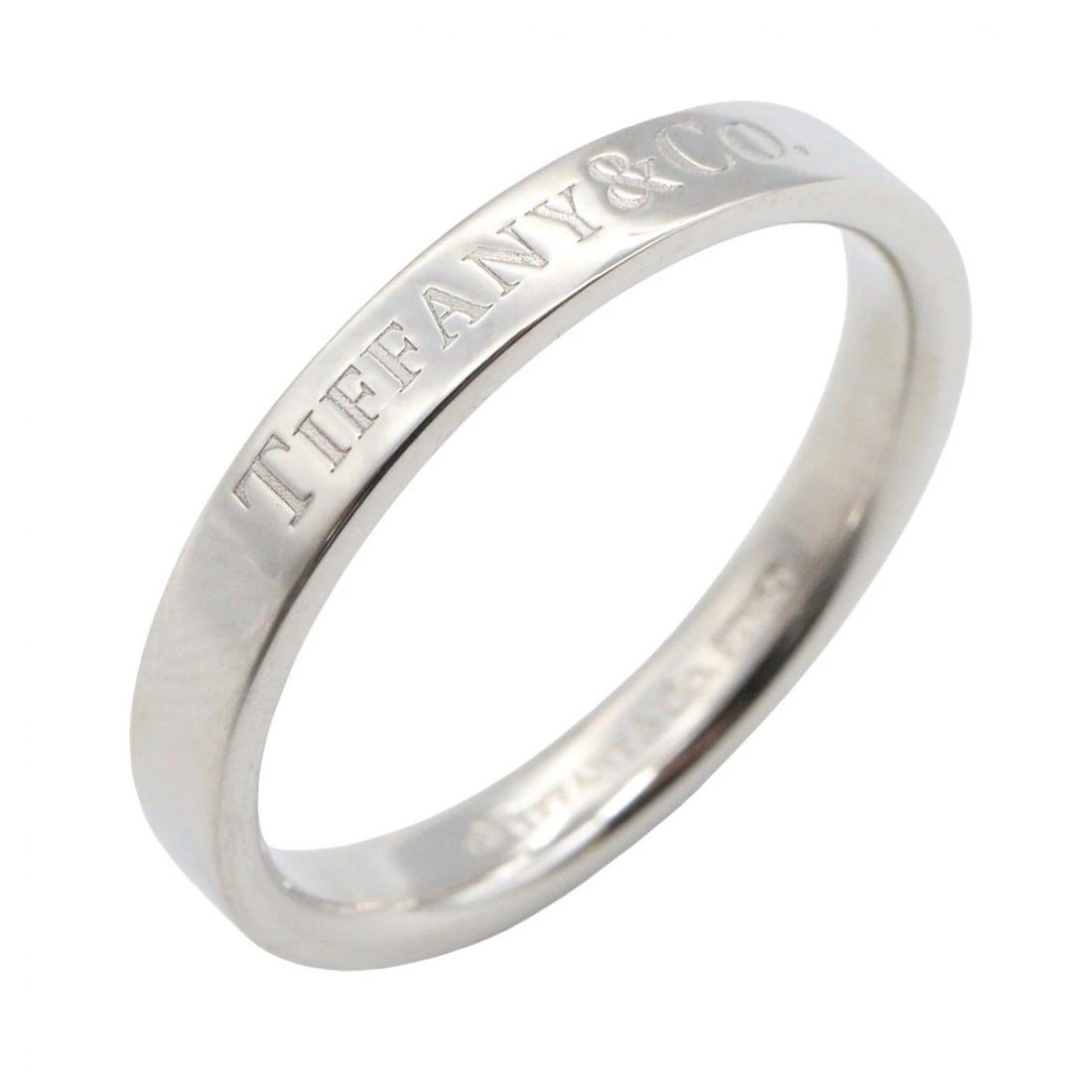 TIFFANY?CO FLAT BAND RING PT950 (1 of 4)