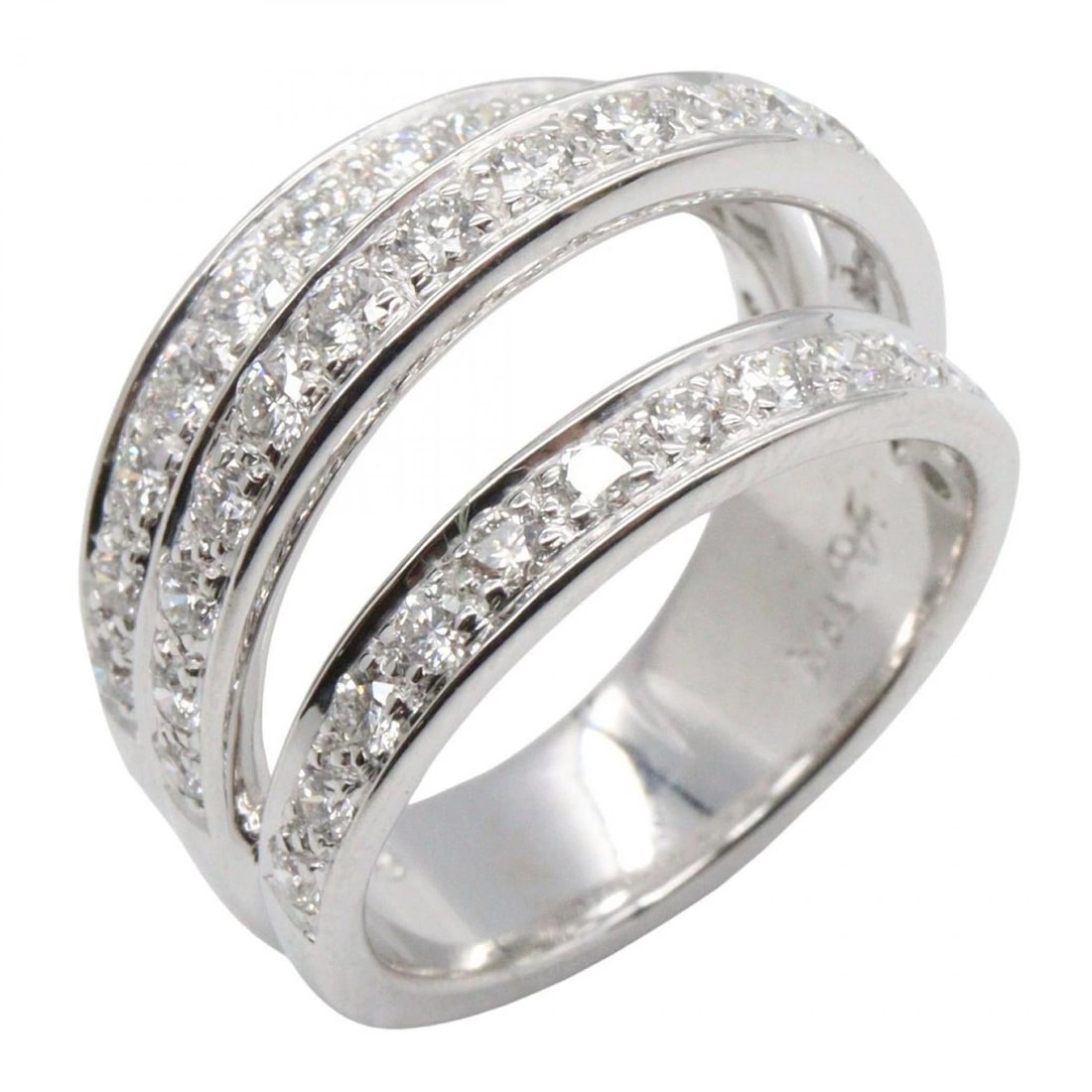 JEWELRY DIAMOND RING 18KWG WHITE GOLD (1 of 4)