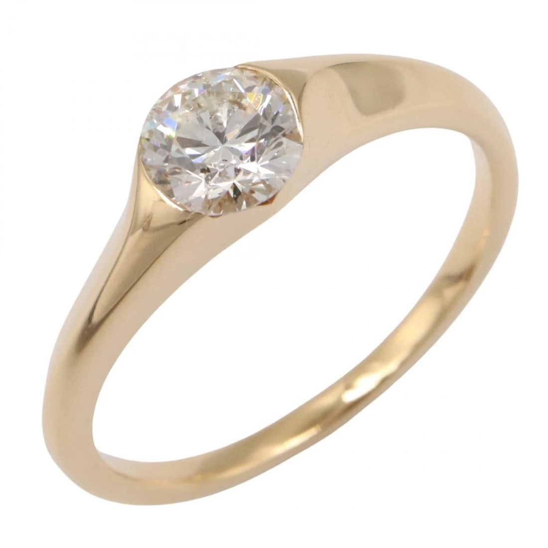 JEWELRY DIAMOND RING 18KPG PINK ROSE GOLD (1 of 4)