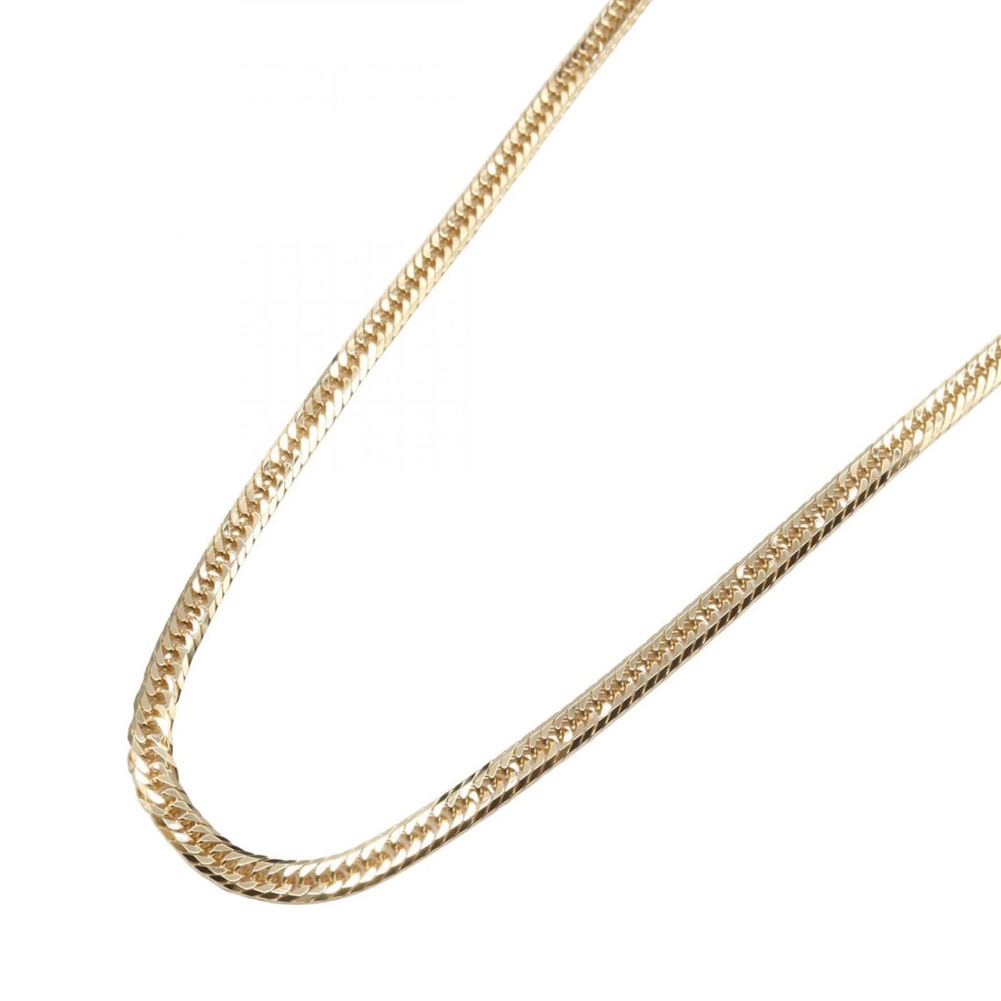 JEWELRY TRIPLE 8 SIDE FLAT LINK CURB CHAIN NECKLACE: JEWELRY Triple 8 Side Flat Link Curb Chain Necklace Brand: JEWELRY Type: Necklace Material: K18 (Yellow Gold) Color: Yellow Gold Size: Size Neck rotation?50cm(19.7") Accessories: None Acce