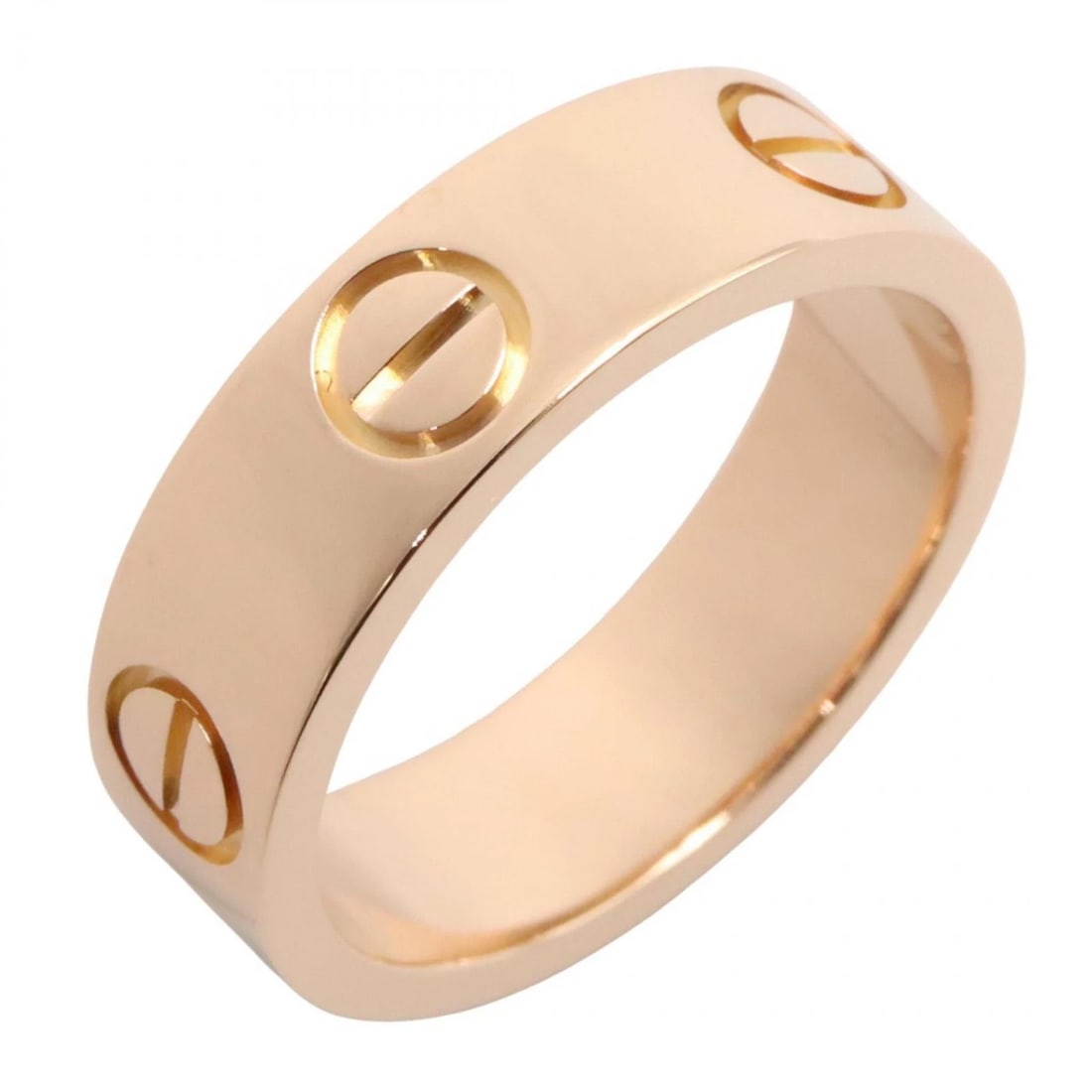 CARTIER LOVE RING 18KRG PINK: CARTIER Love Ring 18KRG Pink Brand: CARTIER Type: Ring Material: K18PG?Rose Gold? Color: Rose Gold Size: 5 - 5.25 US Accessories: None Accessories Notice: When purchasing pre-owned goods,