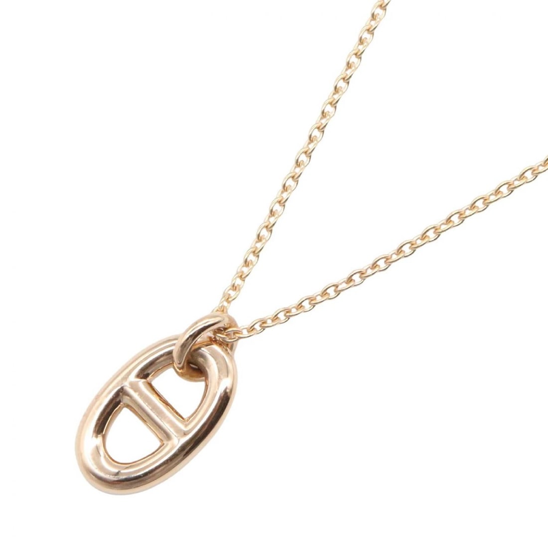 HERMES FARANDOLE NECKLACE PENDANT 18KRG (1 of 3)