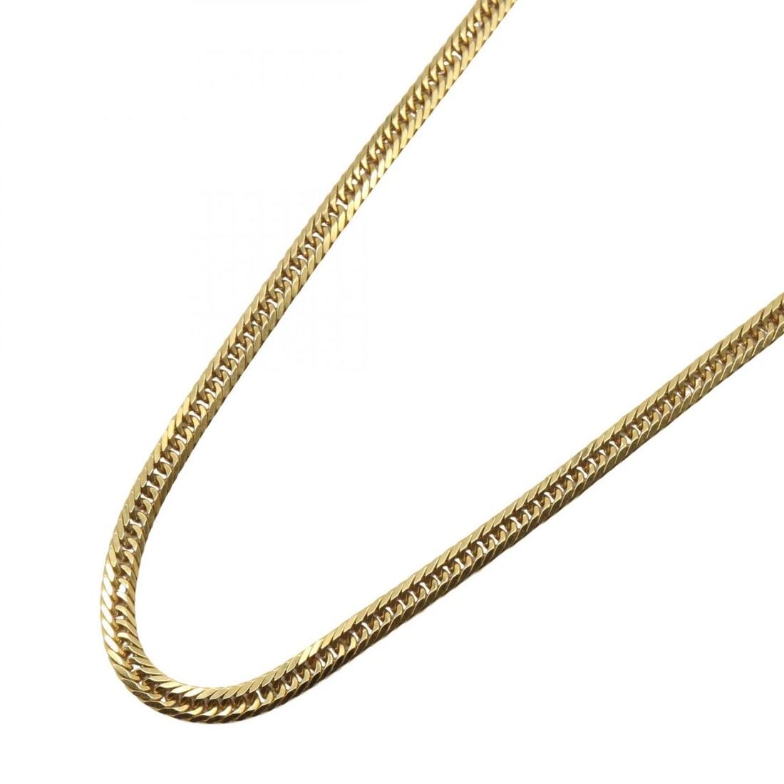 JEWELRY TRIPLE 8 SIDE FLAT LINK CURB CHAIN NECKLACE (1 of 4)