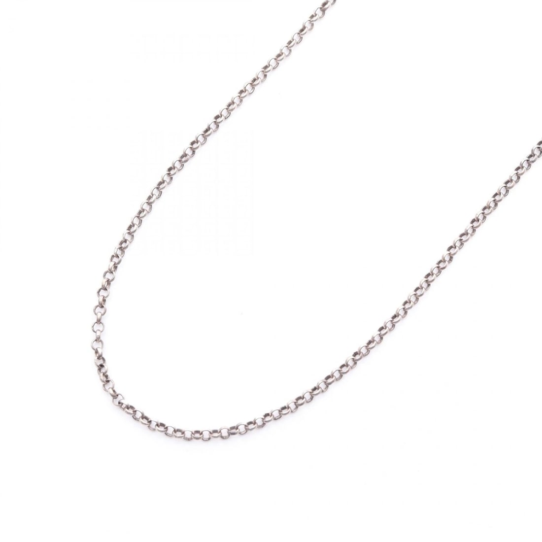 CHROME HEARTS ROLL NECKLACE SILVER925: CHROME HEARTS Roll Necklace Silver925 Brand: CHROME HEARTS Type: Necklace Material: Silver925 Color: Silver Size: Size Neck rotation?51cm(20.1") Accessories: None Accessories Notice: When