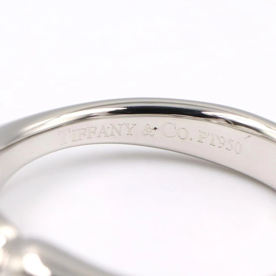 TIFFANY?CO DOUBLE OPEN DEER DROP 1PD RING - 4