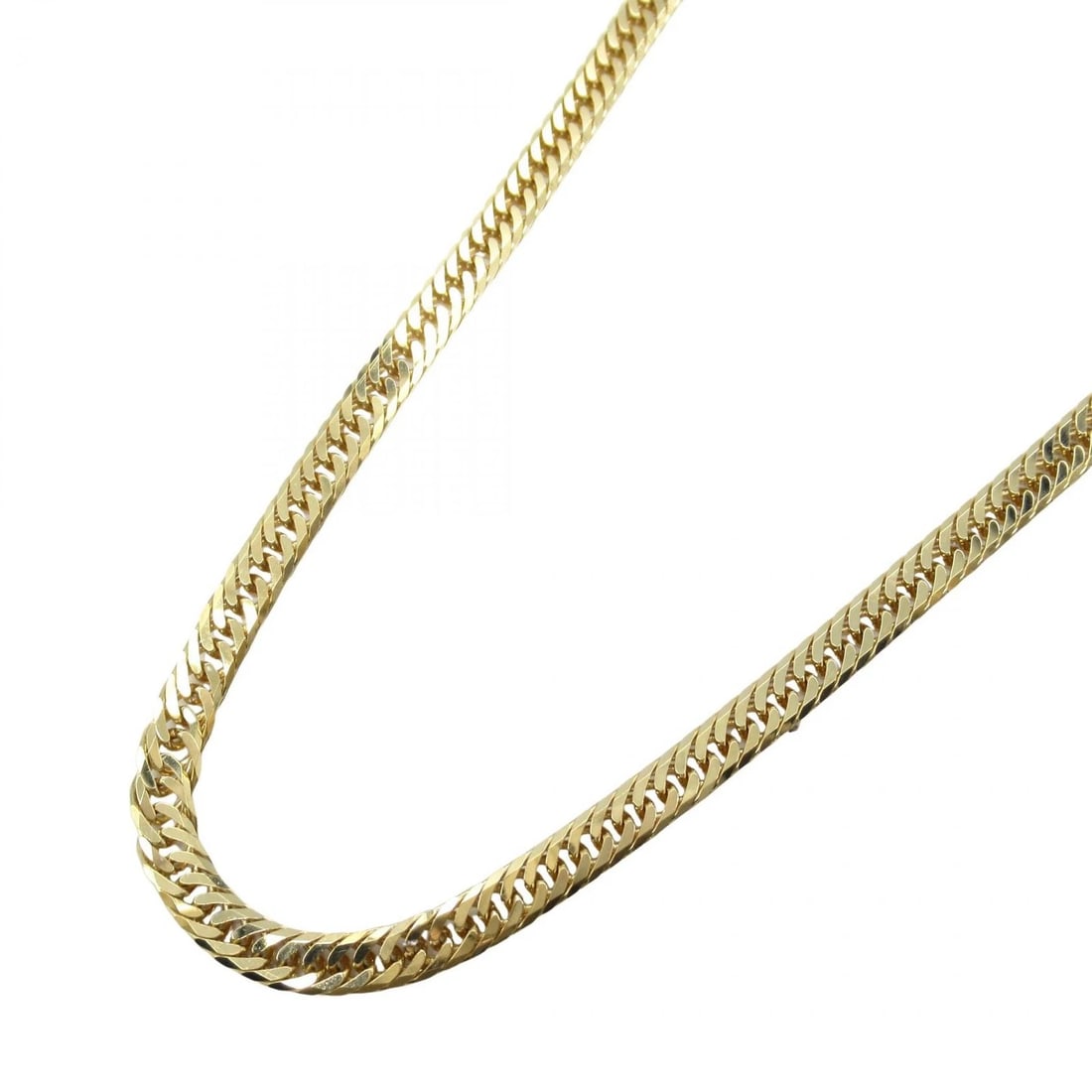 JEWELRY TRIPLE 8 SIDE FLAT LINK CURB CHAIN NECKLACE (1 of 4)