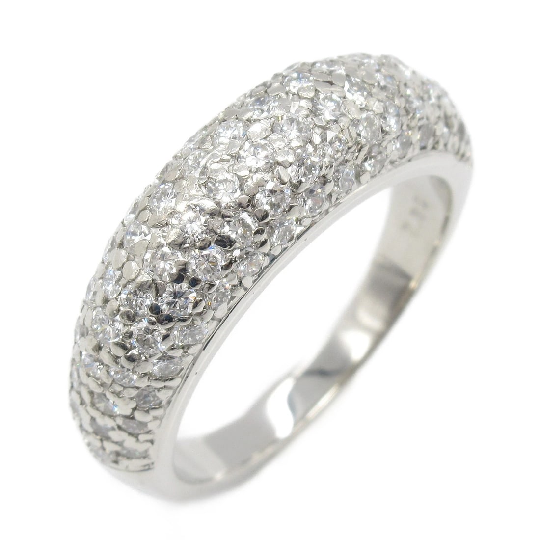 STAR JEWELRY DIAMOND RING PT950 PLATINUM: STAR JEWELRY Diamond Ring Pt950 Platinum Brand: STAR JEWELRY Type: Ring Material: Pt950 Platinum Color: Platinum Size: 6.75 - 7 US Accessories: None Accessories Notice: When purchasing pre