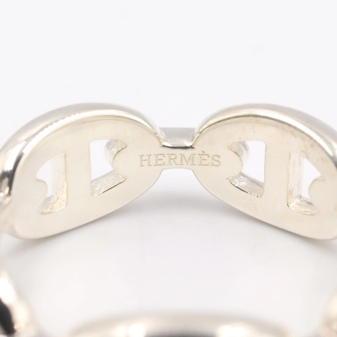 HERMES ENCHAINEE PM RING SILVER925 - 3