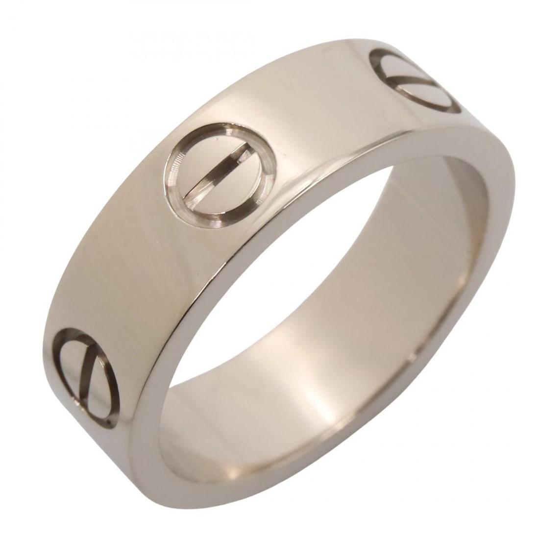 CARTIER LOVE RING 18KWG WHITE GOLD (1 of 2)