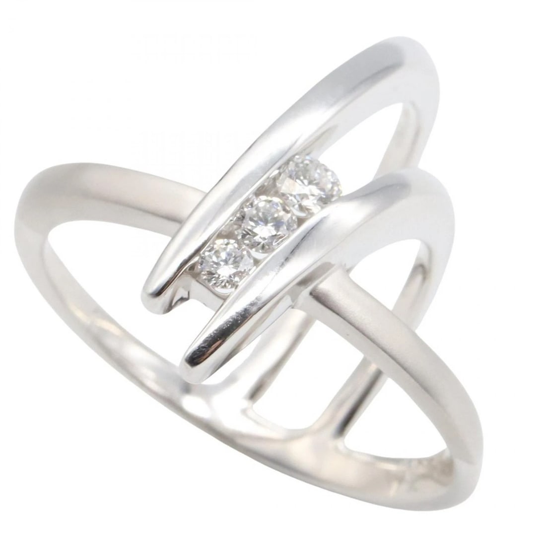 JEWELRY DIAMOND RING 18KWG WHITE GOLD (1 of 4)