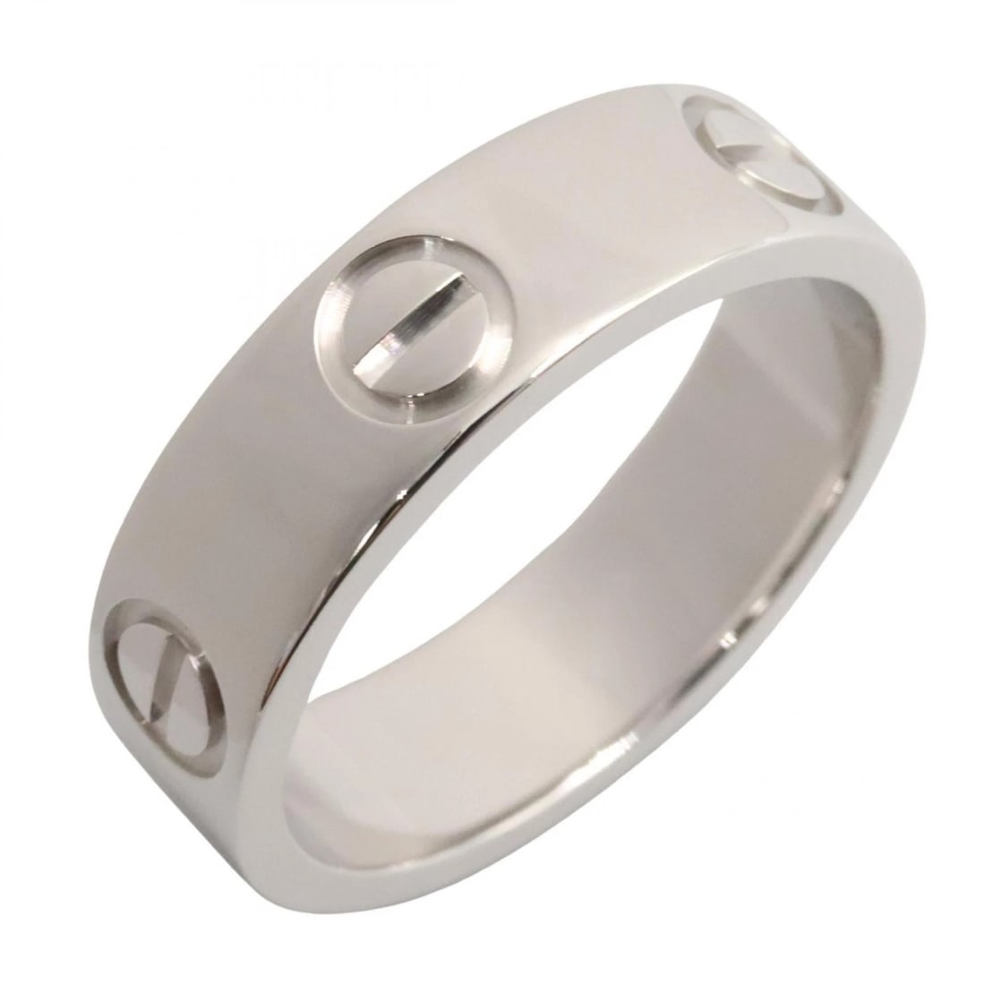 CARTIER LOVE RING 18KWG WHITE GOLD (1 of 2)