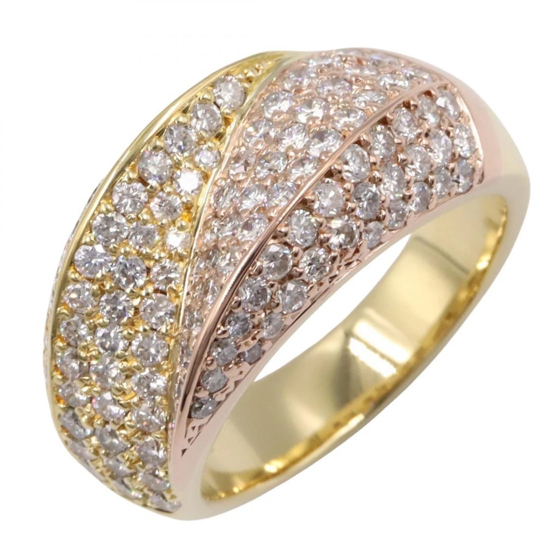 JEWELRY DIAMOND RING 18KYG YELLOW (1 of 3)