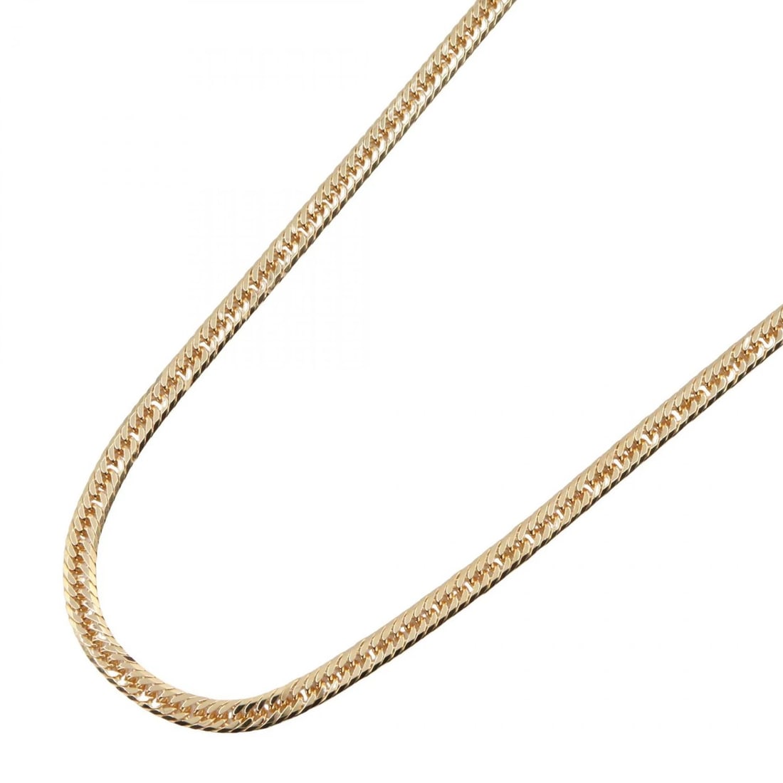 JEWELRY TRIPLE 8 SIDE FLAT LINK CURB CHAIN NECKLACE (1 of 4)