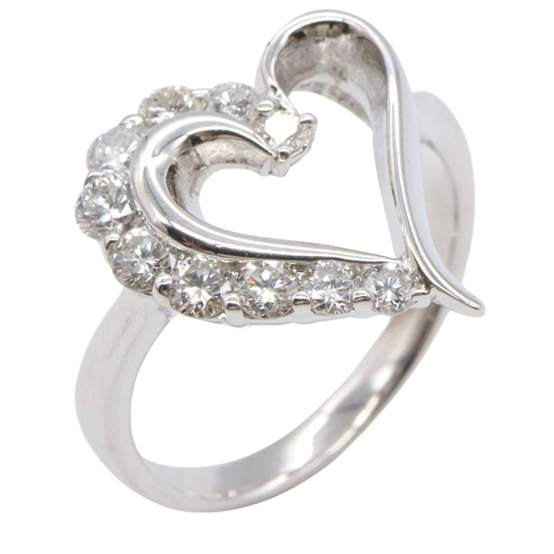 JEWELRY DIAMOND RING 18KWG WHITE GOLD: JEWELRY Diamond Ring 18KWG White Gold Brand: JEWELRY Type: Ring Material: K18WG?White Gold? Color: Silver??ish colors × Clear??ish colors Size: 5.5 - 5.75 US Accessories: None Accessories