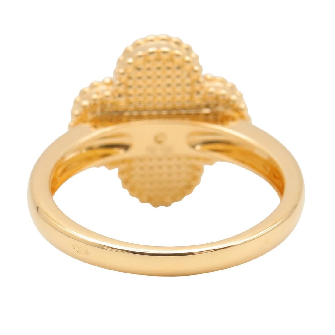 VAN CLEEF & ARPELS ALHAMBRA DIAMOND RING - 3