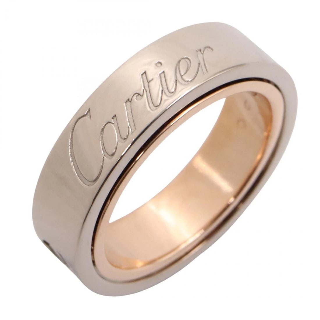 CARTIER SECRET LOVE RING 18KPG: CARTIER Secret Love Ring 18KPG Brand: CARTIER Type: Ring Material: K18PG?Rose Gold? Color: Gold??ish colors × Silver??ish colors Size: 5 - 5.25 US Accessories: None Accessories Notice: Whe