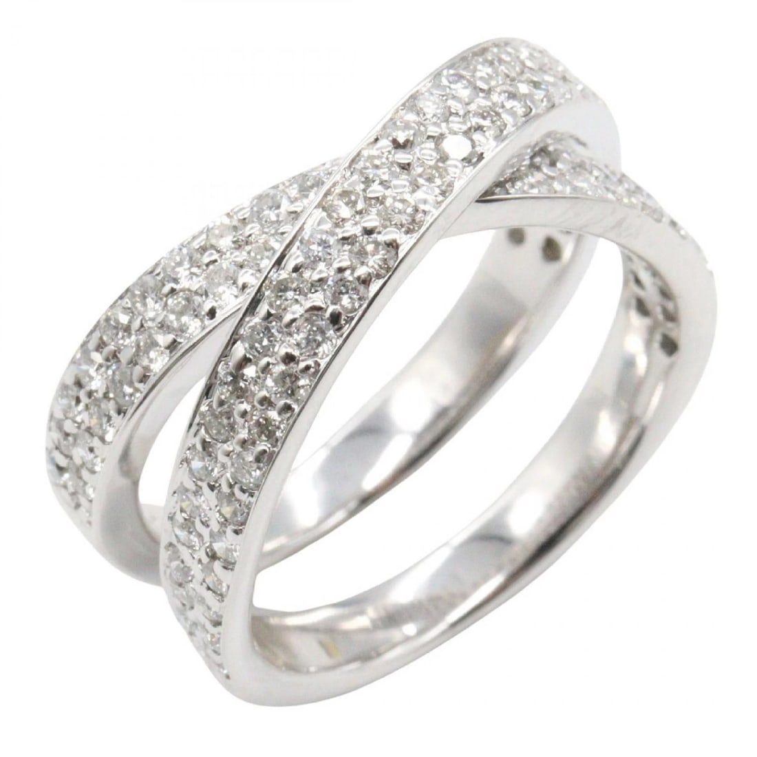 JEWELRY DIAMOND RING 18KWG WHITE GOLD: JEWELRY Diamond Ring 18KWG White Gold Brand: JEWELRY Type: Ring Material: K18WG?White Gold? Color: Silver??ish colors × Clear??ish colors Size: 5.5 - 5.75 US Accessories: None Accessories