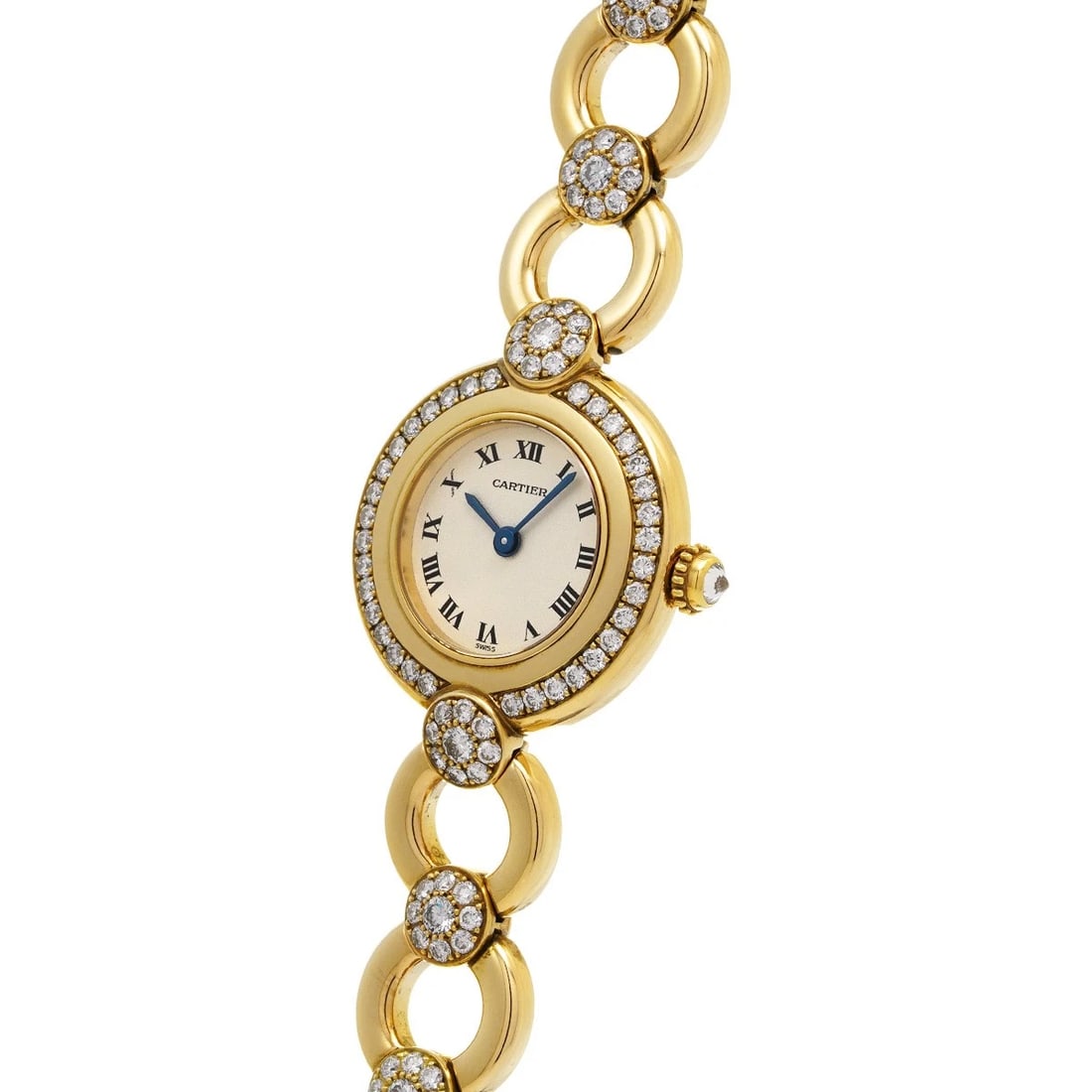 CARTIER CORIZE SILVER WATCH - 2