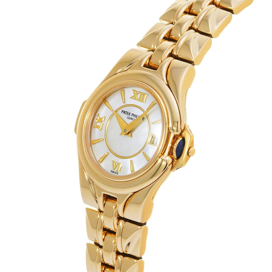 PATEK PHILIPPE WHITE SHELL WATCH - 2