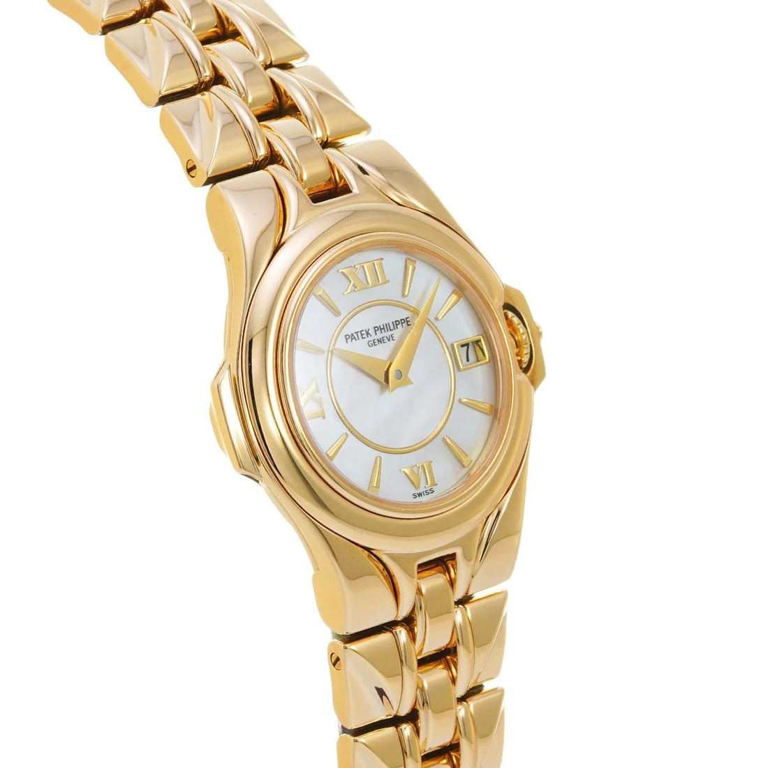 PATEK PHILIPPE WHITE SHELL WATCH - 3