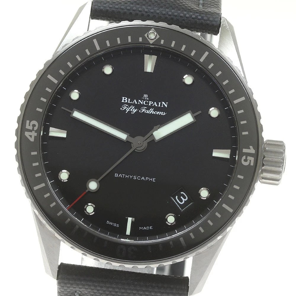 BLANCPAIN FATHOMS BLACK WATCH (1 of 3)