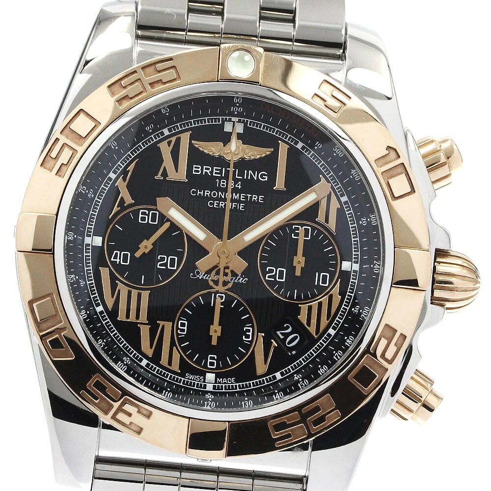 BREITLING CHRONO BLACK WATCH (1 of 2)