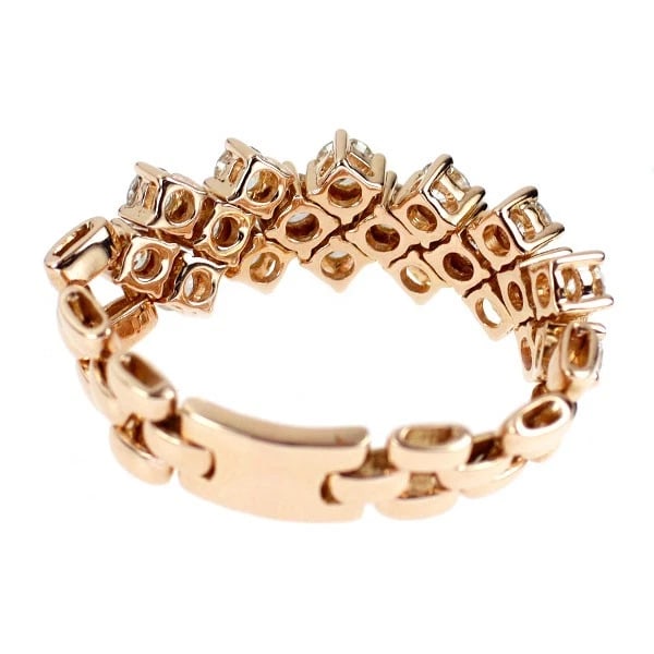 K18PG DIAMOND RING - 2